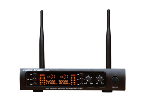 LS-970 UHF kézi mikrofon szett, 2 mikrofonnal