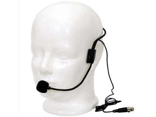 LS-970 Fejmikrofon mini XLR, fekete