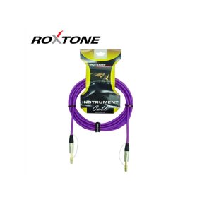   TGJJ100L5-TPR 6,3 Jack - 6,3 Jack professzionális gitárkábel, 5m (transparent lila)