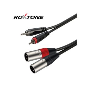 RACC190L3 2xXLR(p) - 2xRCA kábel, 3m