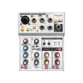   VK-UPC Keverőpult és hangkártya 2 Monó/1 Sztereó csatorna, USB interface, Bluetooth