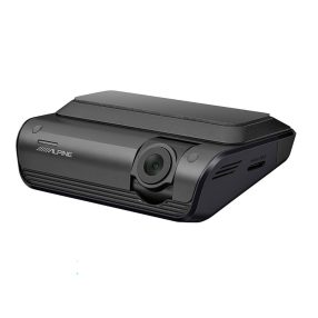   Alpine DVR-Q1000 Csatlakoztatott autós kamera vezetéstámogató funkcióval, 2K QHD felbontással és valódi HDR-rel, 156°-os nagylátószögű objektívvel és WiFi-vel