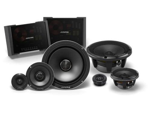 Alpine HDZ-653S 3-utas Slim-Fit hangszórókészlet 6½" / 16,5 cm