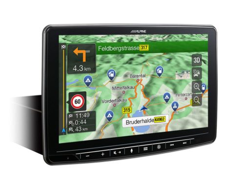 Alpine INE-F904DC Fejlett navigációs rendszer