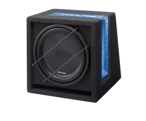 Alpine SBG-1224BR Bass reflex mélysugárzó láda 12" / 30 cm