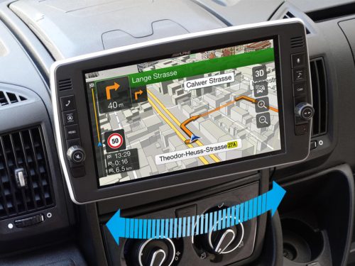 Alpine X903D-DU2 Fejlett Navi állomás Fiat Ducato 3 / Citroen Jumper 2 / Peugeot Boxer 2-höz