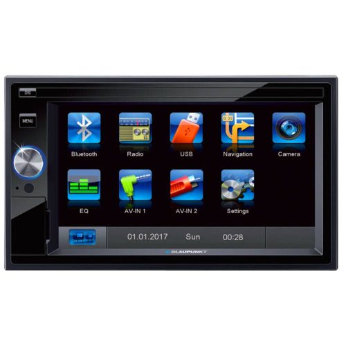 Blaupunkt SantaCruz 370 2 DIN Multimédia (Navigáció előkészítés)