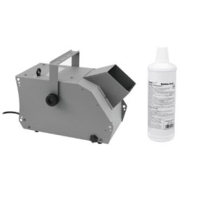   EUROLITE Set BW-100 Bubble machine + bubble fluid 1l – Buborékgép, 1 literes buborékfolyadékkal