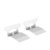 Cavus WALL MOUNT SLIM ERA 300 PAIR WHITE Fali tartó Sonos ERA 300-hoz (páros)
