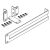 Dali PHANTOM CI AMP-1RU MOUNT KIT Rack-beépítő készlet a PHANTOM CI AMP-4125 DSP-hez