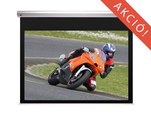 Funscreen Prémium Blue Label Black Top Motor 113x200 cm Vetítővászon