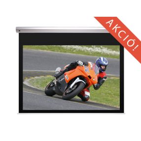   Funscreen Prémium Blue Label Black Top Motor 137x220 cm Vetítővászon