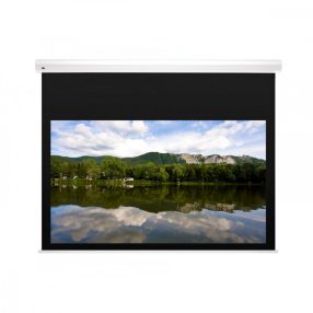   Funscreen Prémium White Label Motor 136x220 cm Vetítővászon