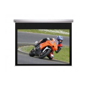   Funscreen Prémium Blue Label Black Top Motor 150x200 cm Vetítővászon