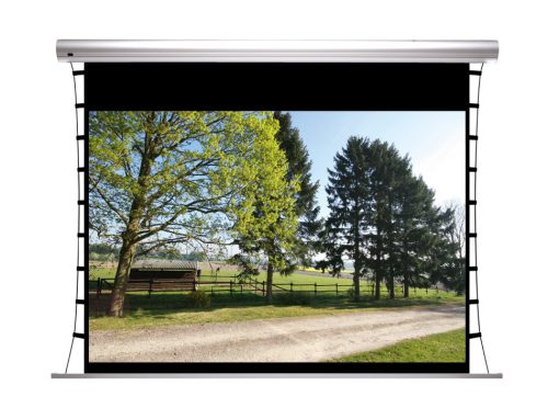 Funscreen Prémium Blue Label Tensioned Black Top 157x280 cm Vetítővászon