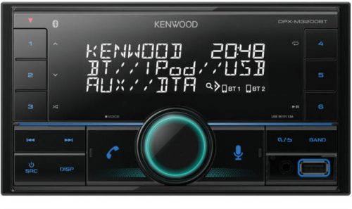Kenwood DPX-M3200BT - 2DIN méretű mechanika nélküli BT-s rádió
