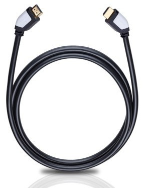 Oehlbach Shape Magic - HDMI kábel, 1,2 méter, fekete színű, OB42460