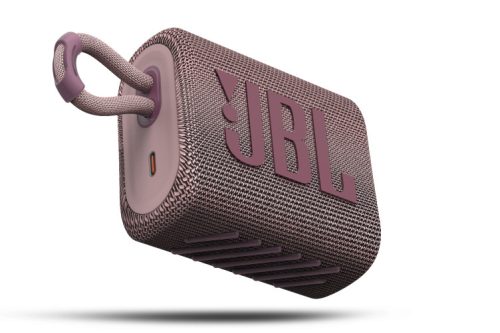 JBL GO 3 hordozható bluetooth hangszóró, pink