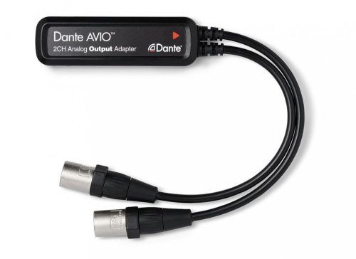 Monacor ADP-DAO-0X2 Dante analóg jel átalakító