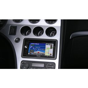   Alfa Romeo 159, Brera 2 DIN autórádió beszerelő keret, fekete