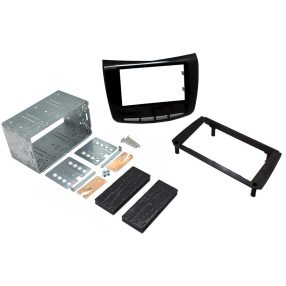 Lancia Delta 2 DIN autórádió beszerelő keret