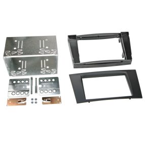 Mercedes E, CLS 2 DIN autórádió beszerelő keret