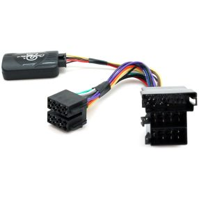 Skoda kormánytávvezérlő adapter Mini ISO