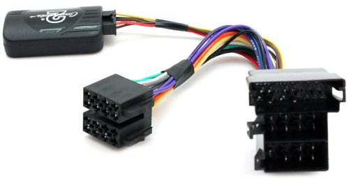 Skoda kormánytávvezérlő adapter Mini ISO