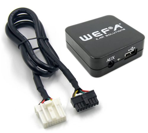Wefa WF-605 MP3/USB/AUX illesztő (Mazda)