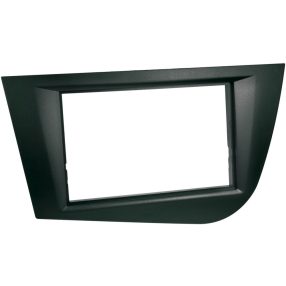 Seat Leon 2 DIN autórádió beszerelő keret, Fekete