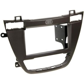 Opel Insignia 2 DIN autórádió beszerelő keret, Barna