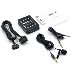   Wefa WF-606 Bluetooth/MP3/USB/AUX illesztő (Subaru, Kenwood)