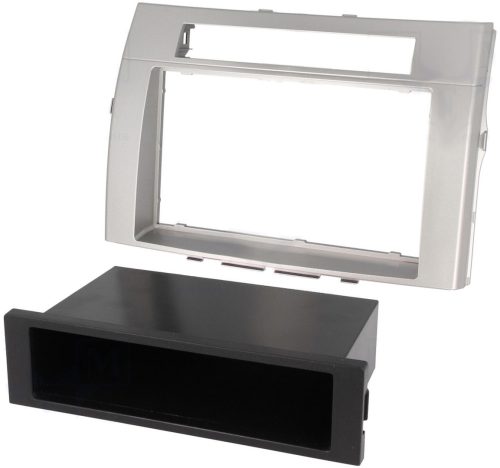 Toyota Corolla Verso 1 DIN autórádió beszerelő keret, Ezüst