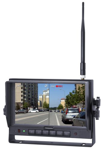 Sharp HDW700127SC HD720P 7" Wireless TFT Monitor/DVR