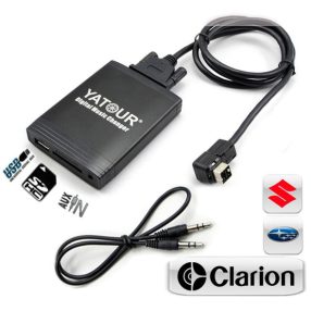 YATOUR MP3/USB/SD/AUX illesztő (Suzuki, Clarion)