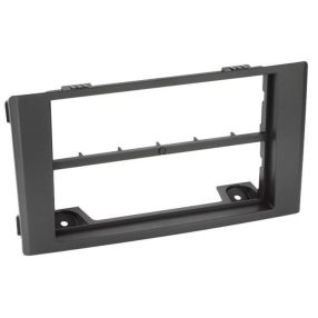 Iveco Daily 2 DIN autórádió beszerelő keret, fekete