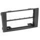 Iveco Daily 2 DIN autórádió beszerelő keret, fekete