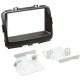 Kia Carens 2 DIN autórádió beszerelő keret, fekete