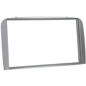   ALFA ROMEO 147, GT 2 DIN AUTÓRÁDIÓ BESZERELŐ KERET, EZÜST (281001-07)