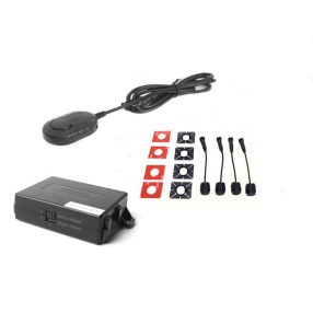 Tolatóradar Steelmate, 16mm, süllyesztett, ezüst