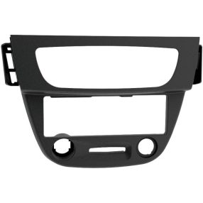   Renault Megane III, Fluence 1 DIN autórádió beszerelő keret, Fekete