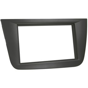   Seat Altea, Toledo 2 DIN autórádió beszerelő keret, Antracit