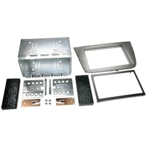   Seat Altea, Toledo 2 DIN autórádió beszerelő keret, Antracit