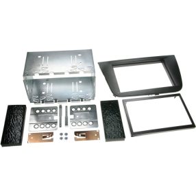   Seat Altea, Toledo 2 DIN autórádió beszerelő keret, Fekete