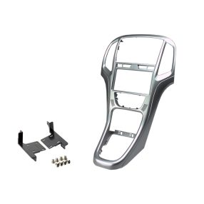    Opel Astra J 2 DIN autórádió beszerelő keret, Titán Szürke