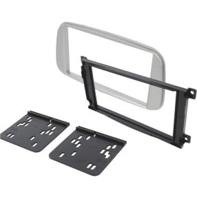 Ford 2 DIN autórádió beszerelő keret, Ezüst