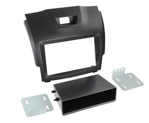 Isuzu D-Max 1, 2 DIN autórádió beszerelő keret