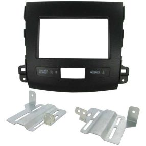 Mitsubishi Outlander 2 DIN autórádió beszerelő keret