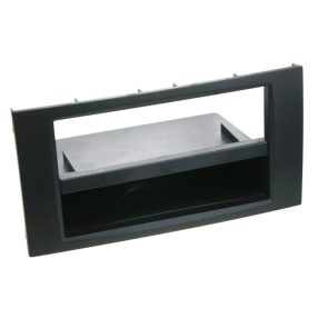 Ford 1, 2 DIN autórádió beszerelő keret, Fekete