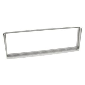   ALFA ROMEO 156 1 DIN AUTÓRÁDIÓ BESZERELŐ KERET, EZÜST (281001-03)